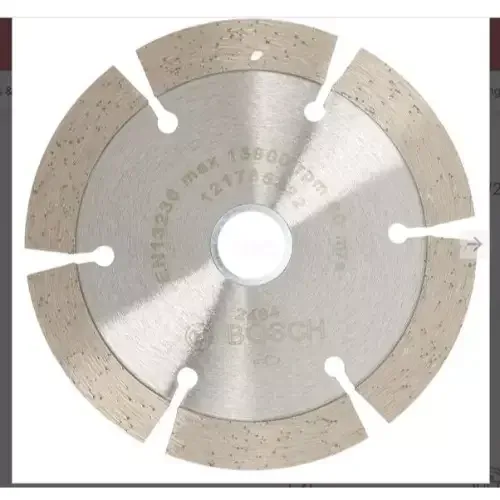 4" Diamond Cutting Blade — For Stone Cutting