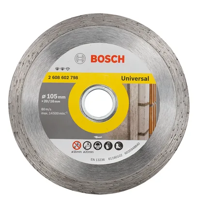 4" Full Rim Diamond Cutting Blades — For Tile Cutting