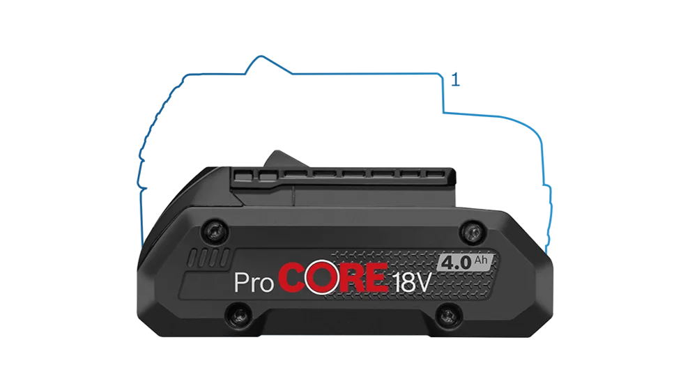 Battery ProCORE 18V 4.0 Ah Professional