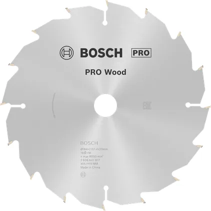 Circular Saw Blades - Expert Series - 184 mm