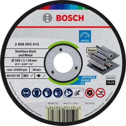 Eco 125 mm Cutting Disc Range - Standard for INOX (page 103)
