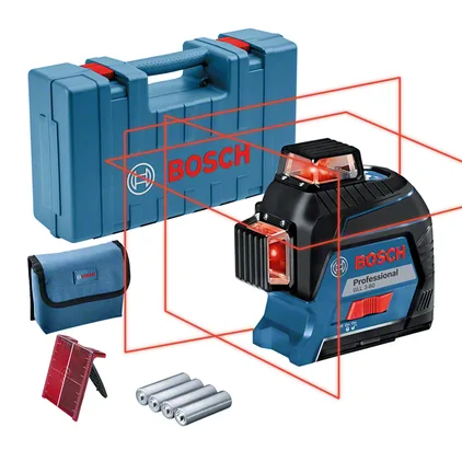 GLL 3-80 Professional (360° three-plane levelling and alignment-line laser)