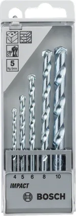 Masonry Drill Bit Sets CYL-1 - For Masonry Brick applications only