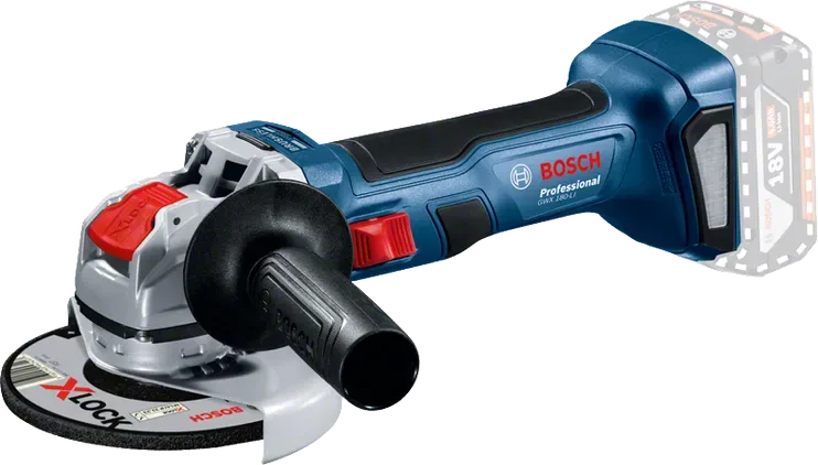 Small Angle Grinder GWX 180 LI (125 mm) (Solo) Professional