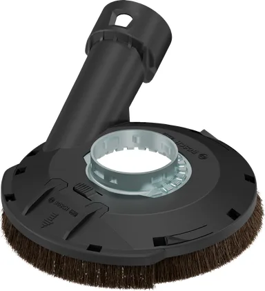 Suction Hood for Connecting Vacuum Cleaners to 5" Angle Grinders