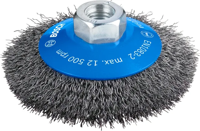 Tapered Brushes For Angle Grinders Crimped Wire (page 105)