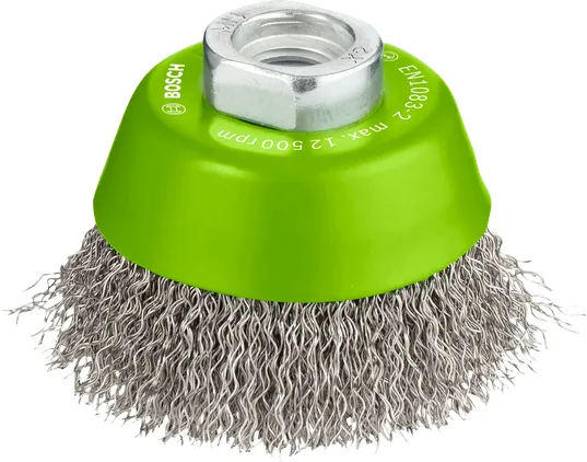 Wire Cup Brush Crimped Wire, Inox (page 105)