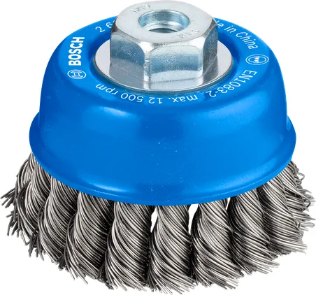 Wire Cup Brush Knotted Wire M10 (page 105)