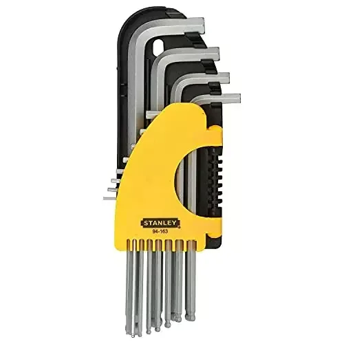 12PC Long Ball Point Hex Key