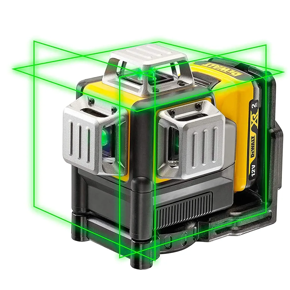 12V MAX Li-Ion 3 x 360° Line Laser (Green Beam)