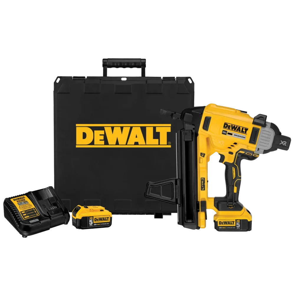 20V MAX 5.0Ah Brushless Concrete Nailer