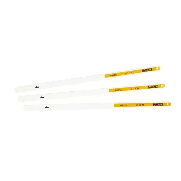 3 Pack Hacksaw Blades - Mixed