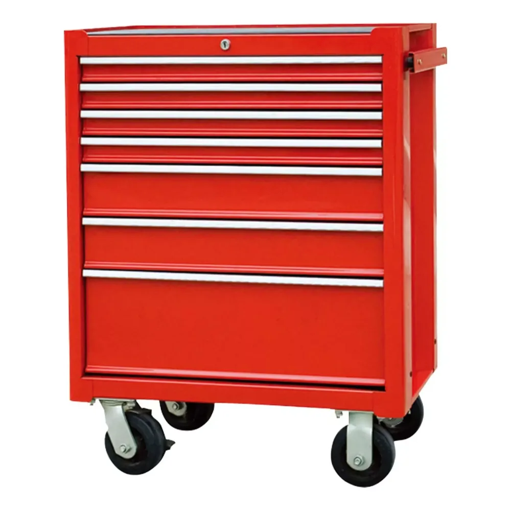 7 Drawer Roller Cabinet - Red