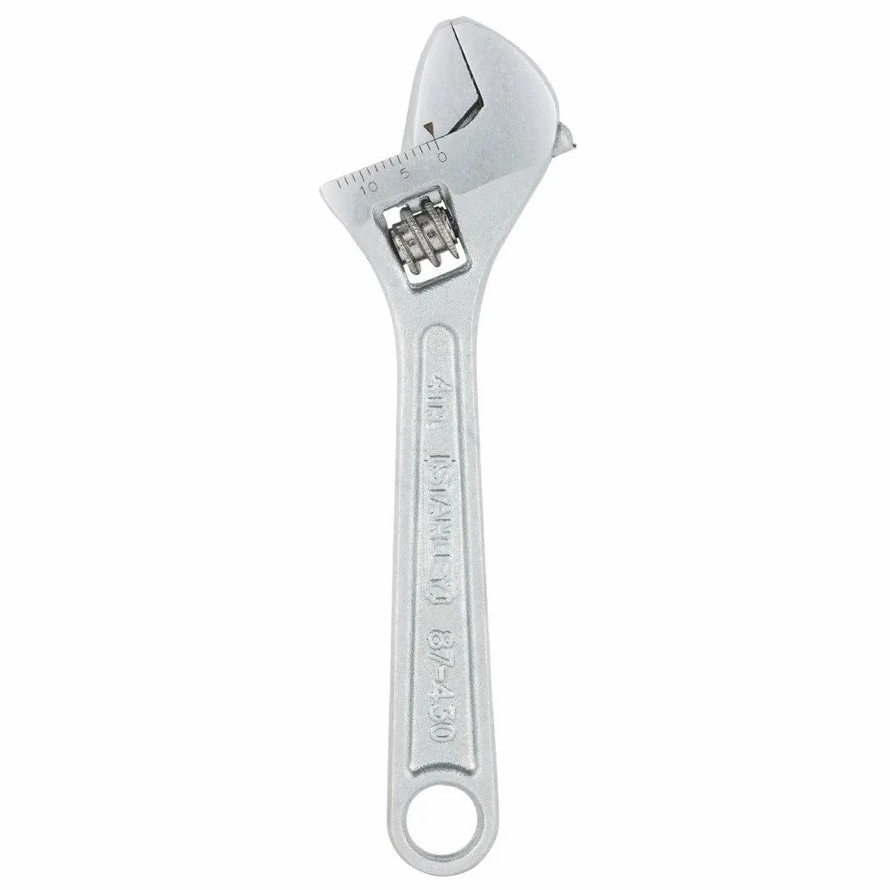 Adjustable Wrench Chrome Plated 2