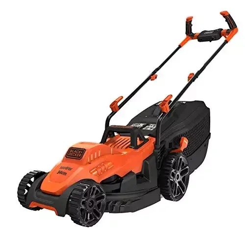 BLACK+DECKER BEMW461BH Rotary Lawn Mower 34 cm
