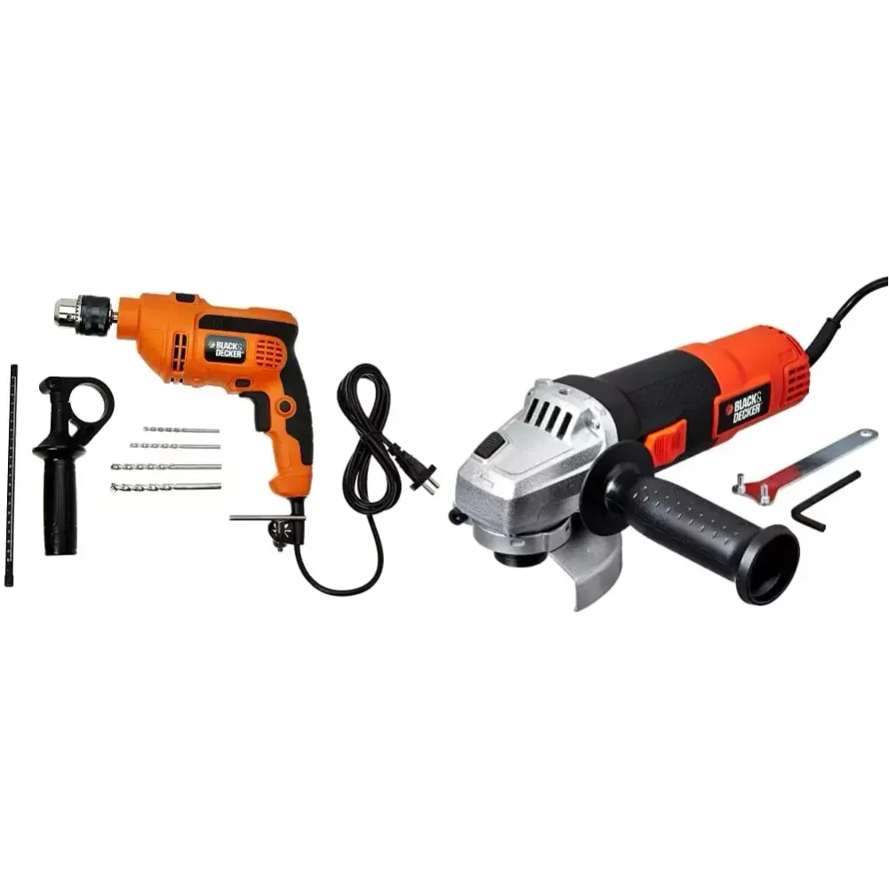 BLACK+DECKER KR554RE 13mm 550W Variable Speed Hammer Drill